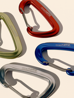 Double Carabiner Set Lime Soda & Smoke