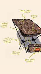 Leopard Ultralight Chair