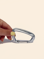 Double Carabiner Set Lime Soda & Smoke