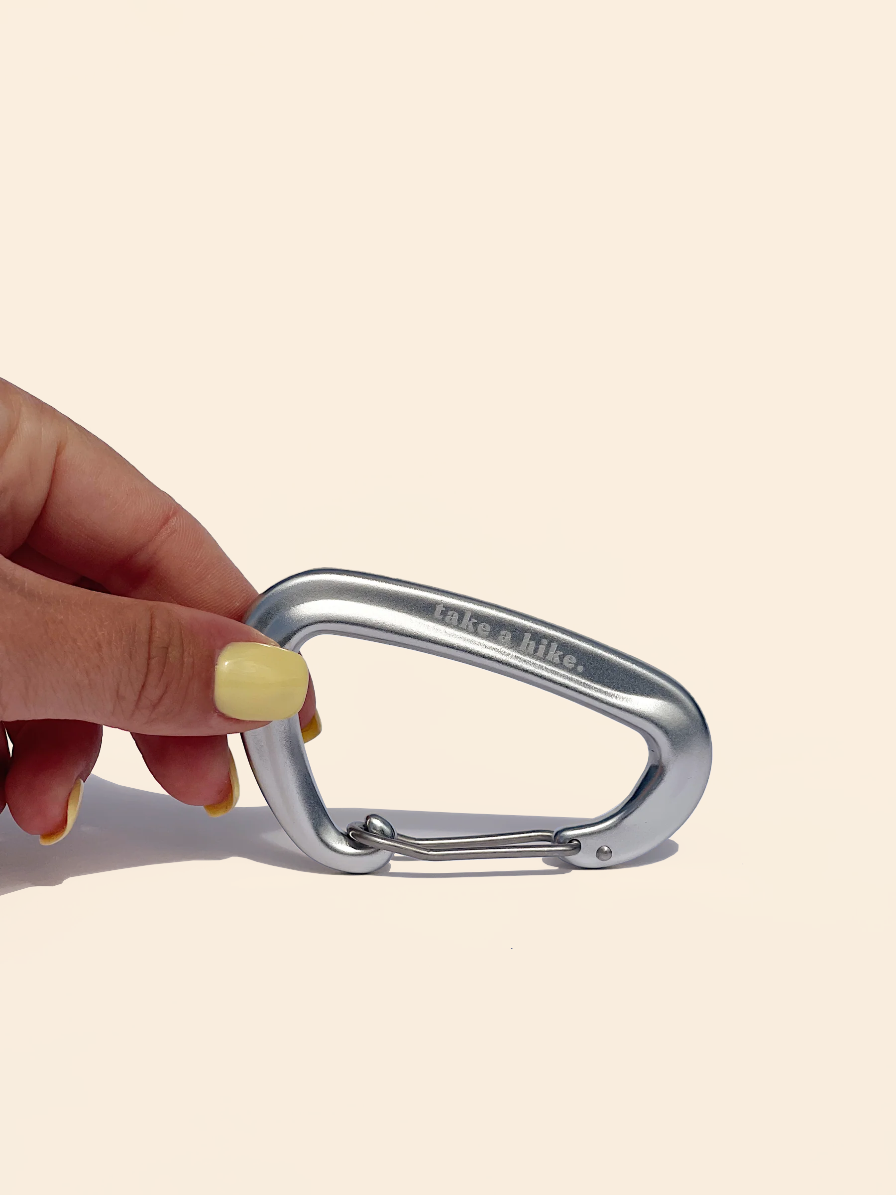 Double Carabiner Set Lime Soda & Smoke