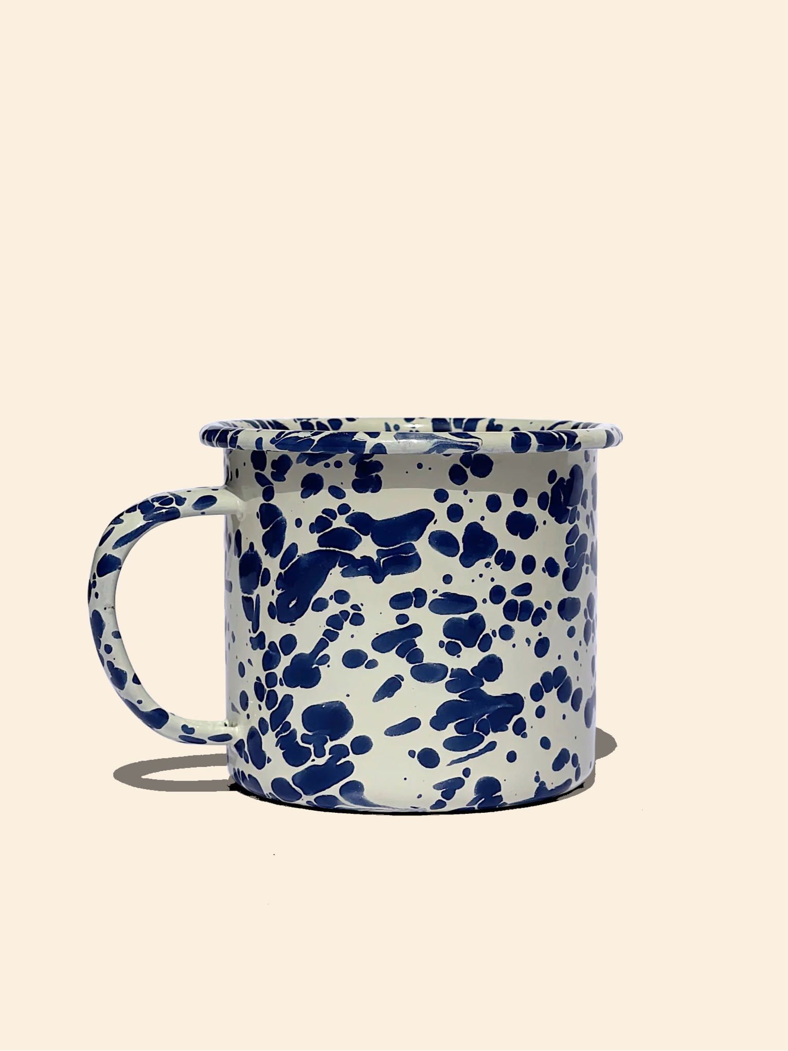 Splatter Enamel Mug