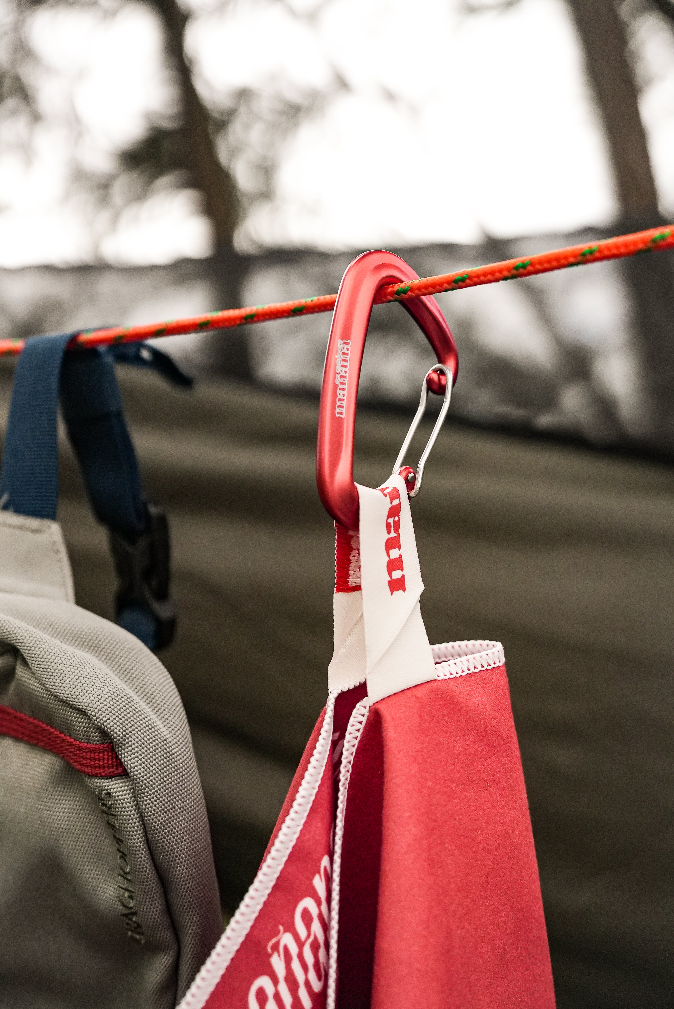 Double Carabiner Set Fuego & Cobalt
