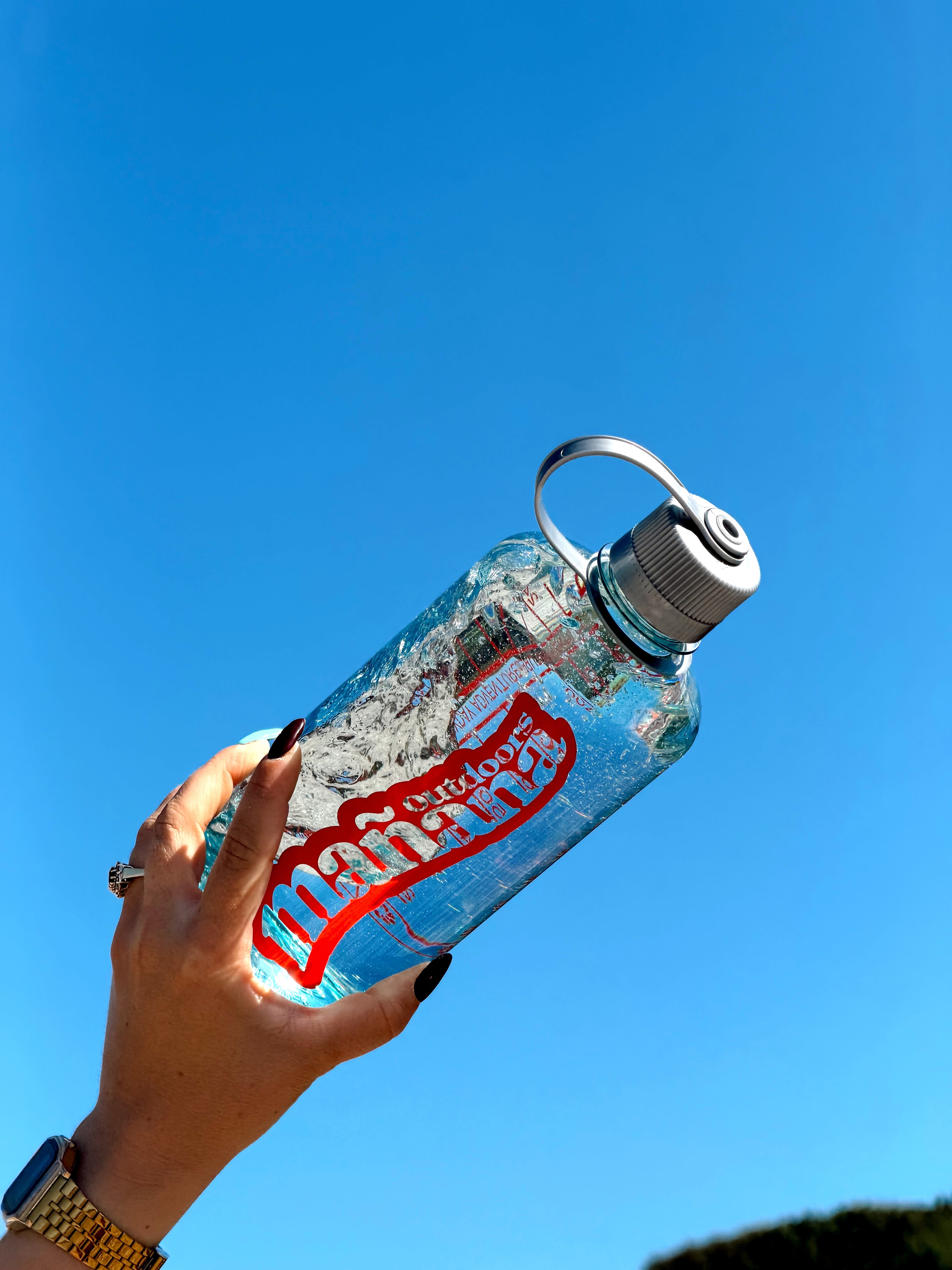 Mañana Nalgene Seafoam & Platinum