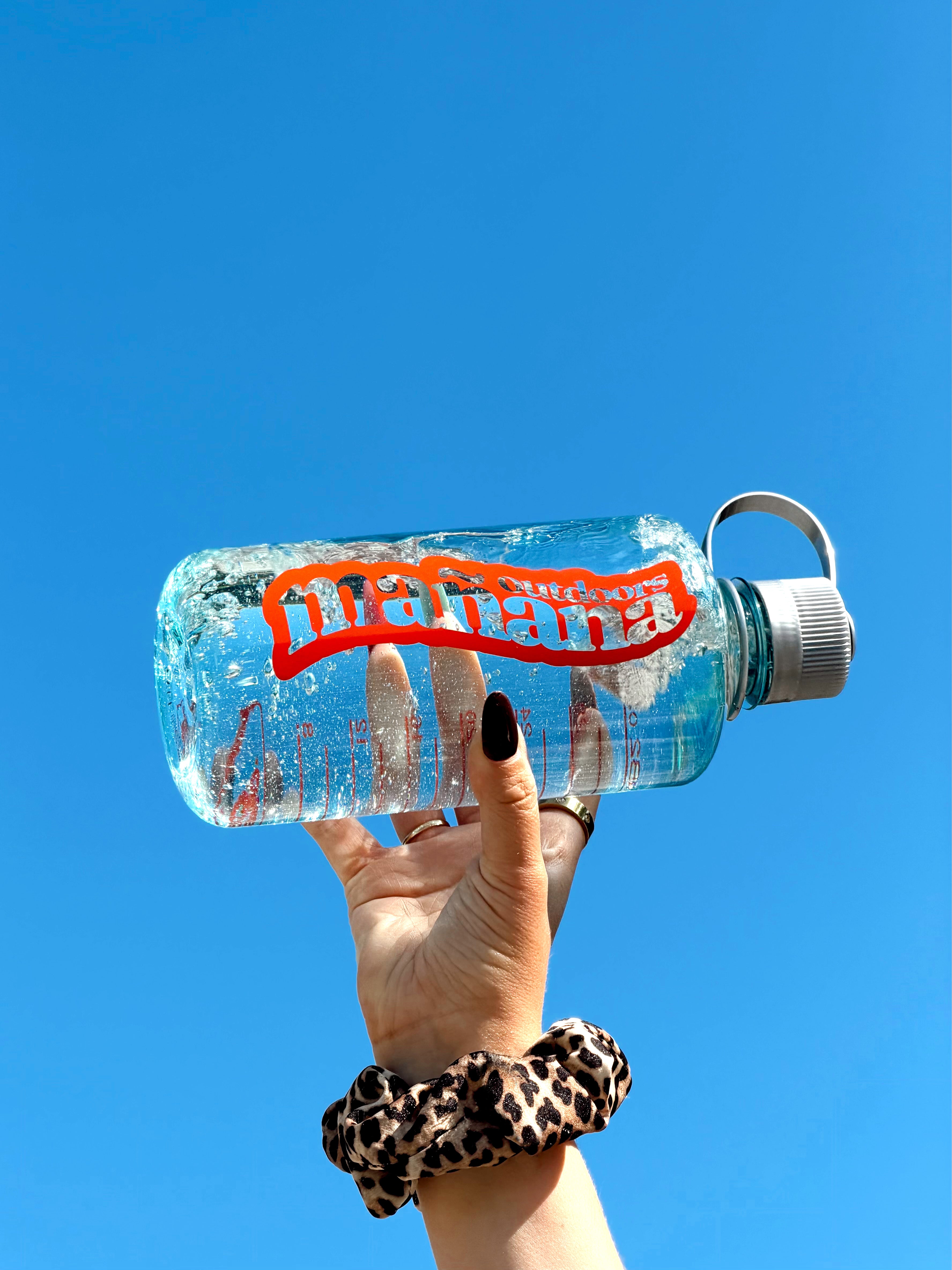 Mañana Nalgene Seafoam & Platinum